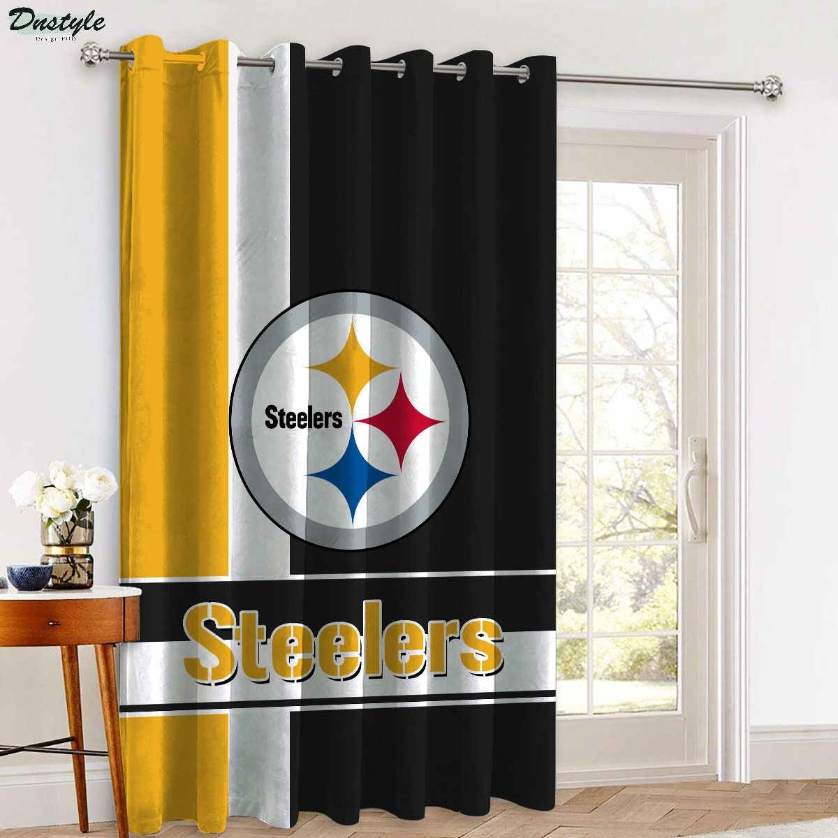Pittsburgh Steelers NFL Window Curtains