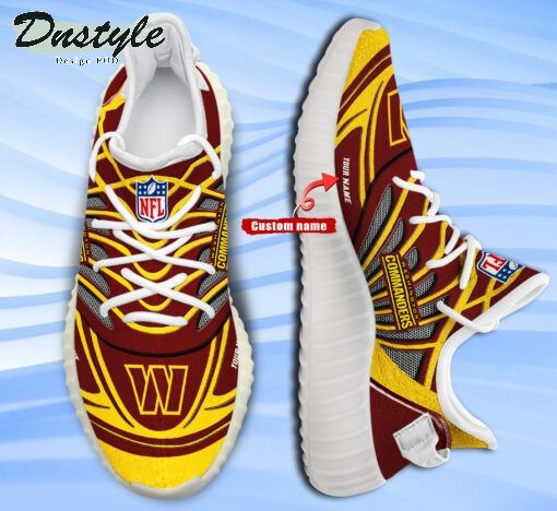 Washington Commanders NFL Personalized Yeezy Boost Sneakers
