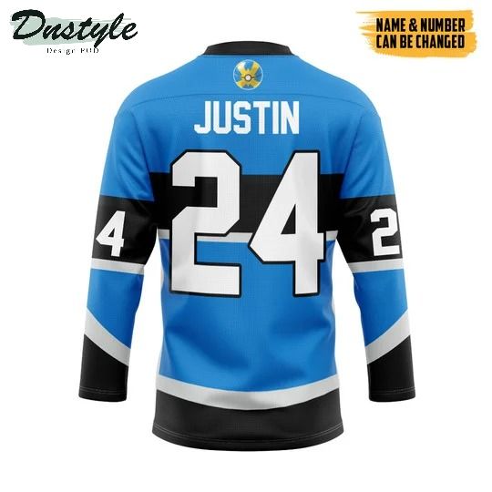 Pokemon trainers quick ball custom name and number hockey jersey