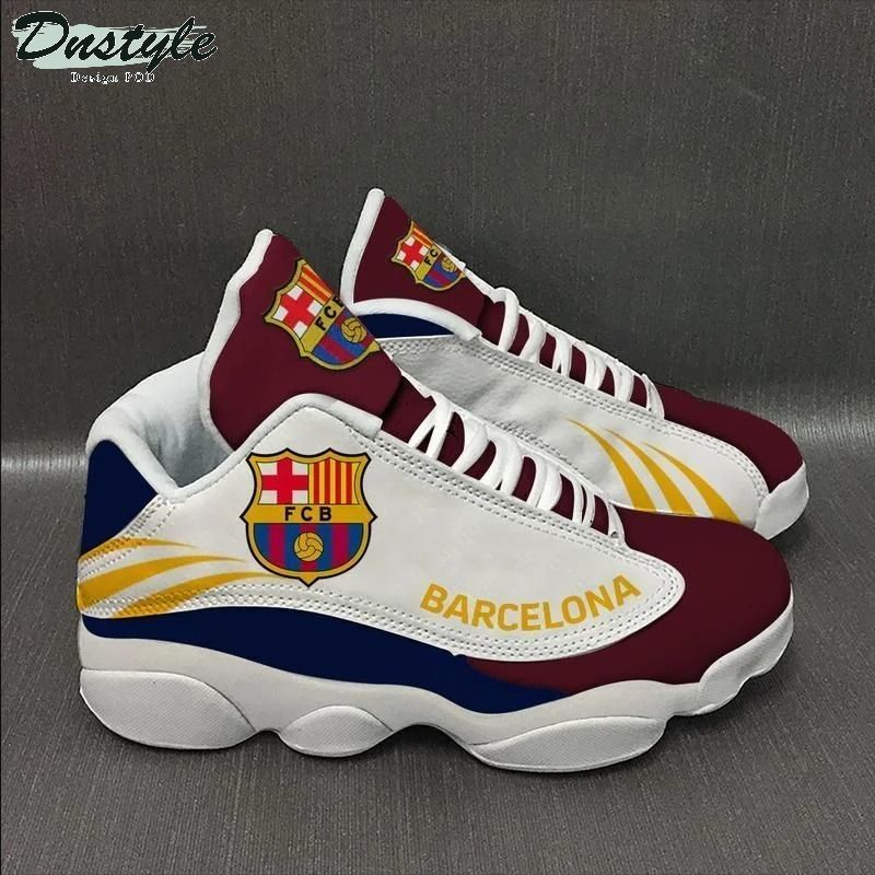 Barcelona football team form Air Jordan 13 Sneakers