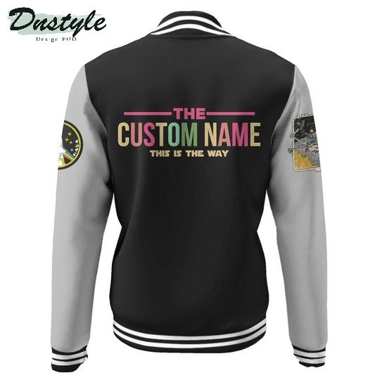 Star wars darth vader custom name baseball jacket