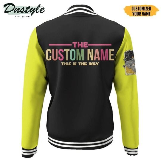 Star wars bossk custom name baseball jacket