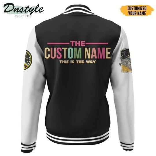 Star wars finn custom name baseball jacket