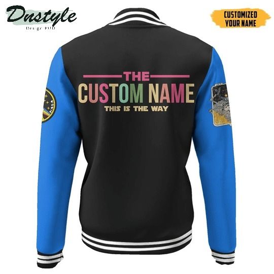 Star wars ahsoka tano custom name baseball jacket