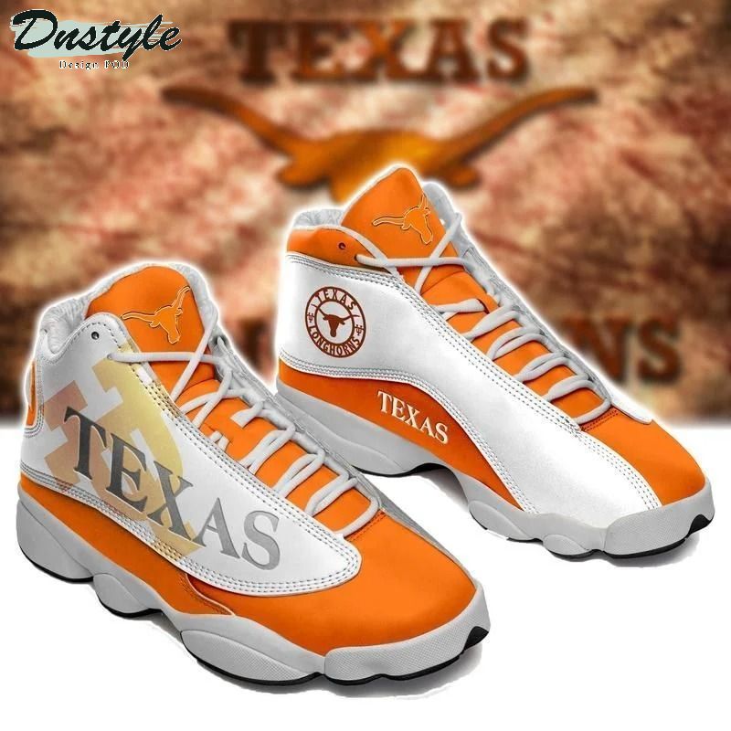 NCAA Texas Longhorns Shoes form AIR Jordan 13 Sneakers