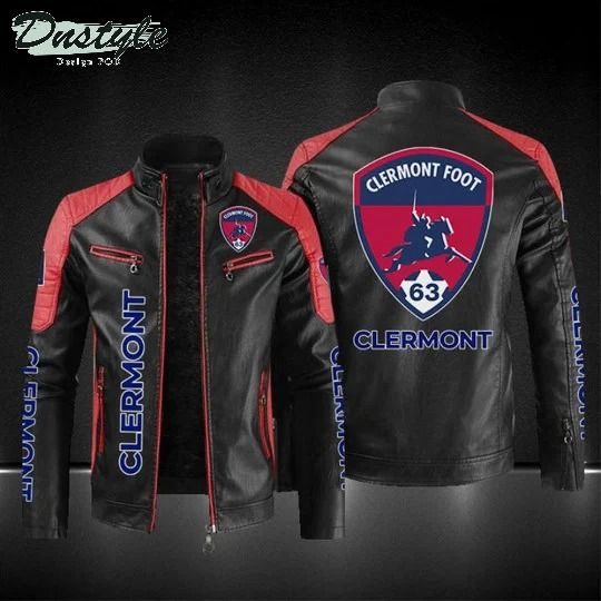 Clermont Foot Auvergne 63 leather jacket