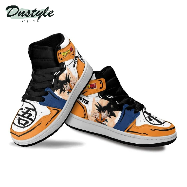 Goten Dragon Ball Anime Air Jordan High Sneaker