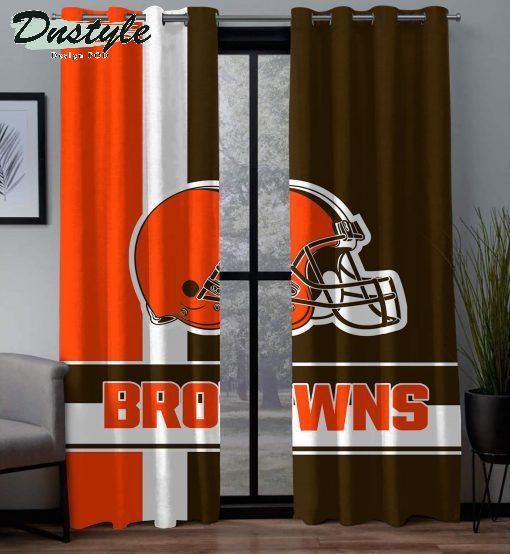 Cleveland Browns NFL Window Curtains