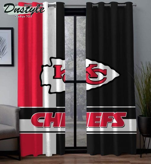Kansas City Chiefs NFL Window Curtains