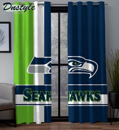 Seattle seahawks NFL Window Curtains