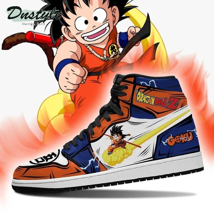 Kintoun Goku Flying Nimbus Dragon Ball Air Jordan High Sneaker