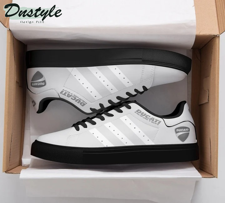 Ducati Monster White Stan Smith Low Top Shoes