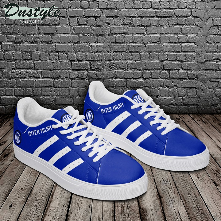 Inter Milan Blue Stan Smith Low Top Shoes