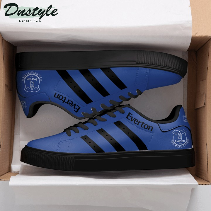 Everton Blue Stan Smith Low Top Shoes