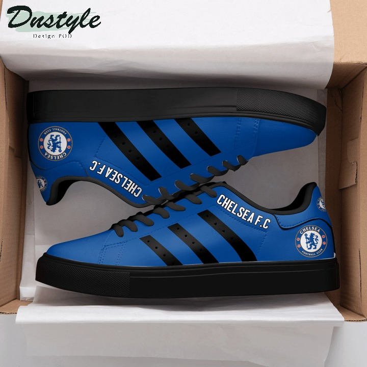 Chelsea Blue Stan Smith Low Top Shoes