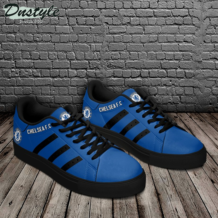 Chelsea Blue Stan Smith Low Top Shoes