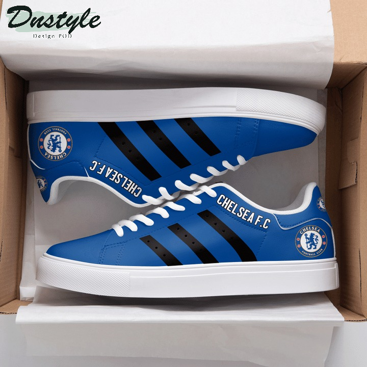 Chelsea Blue Stan Smith Low Top Shoes