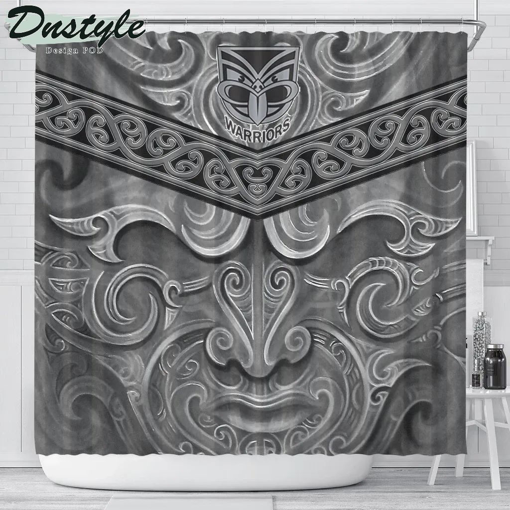 NRL New Zealand Warriors Shower Curtain