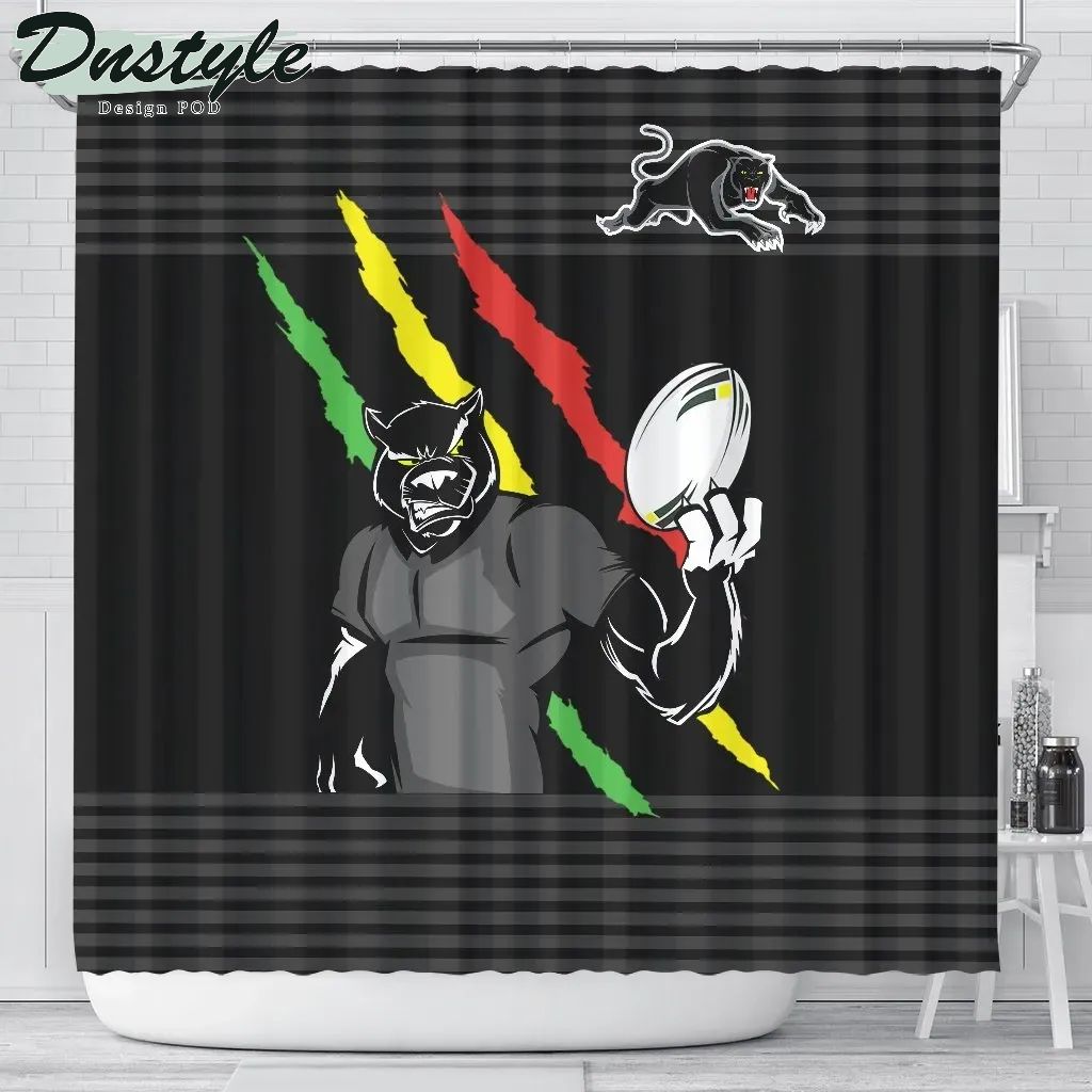 NRL Penrith Panthers Shower Curtain