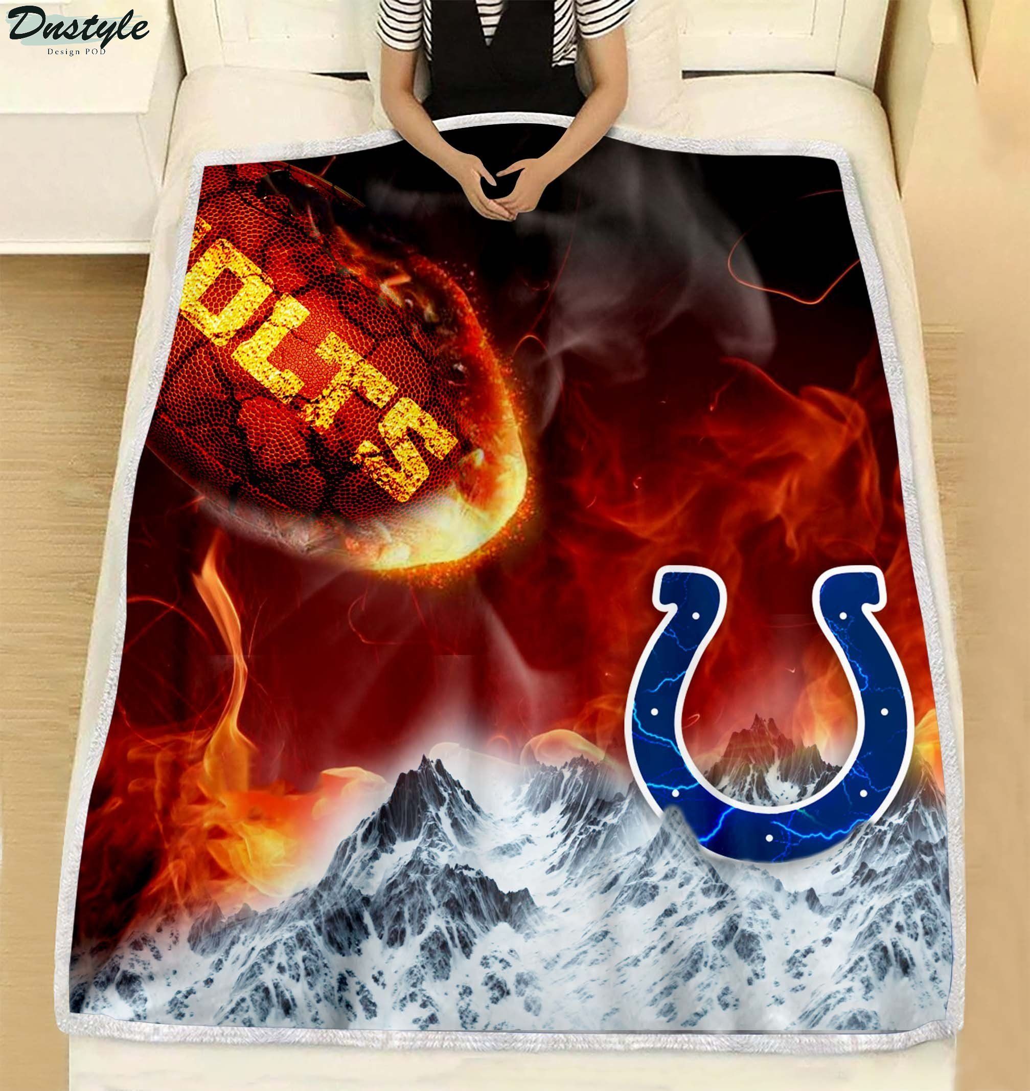 NFL Indianapolis Colts Break Out To Rise Up Blanket 