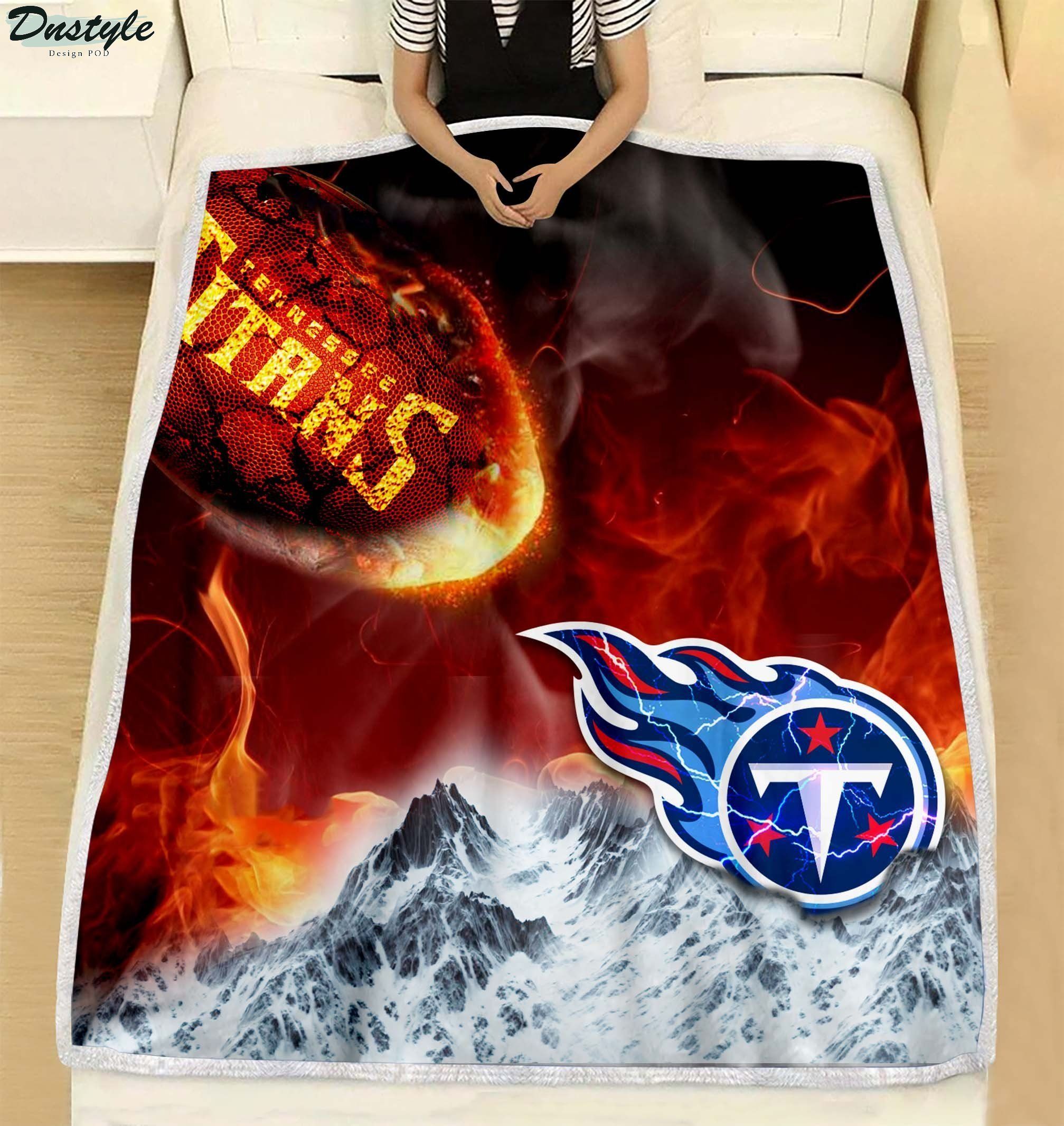 NFL Tennessee Titans Break Out To Rise Up Blanket 