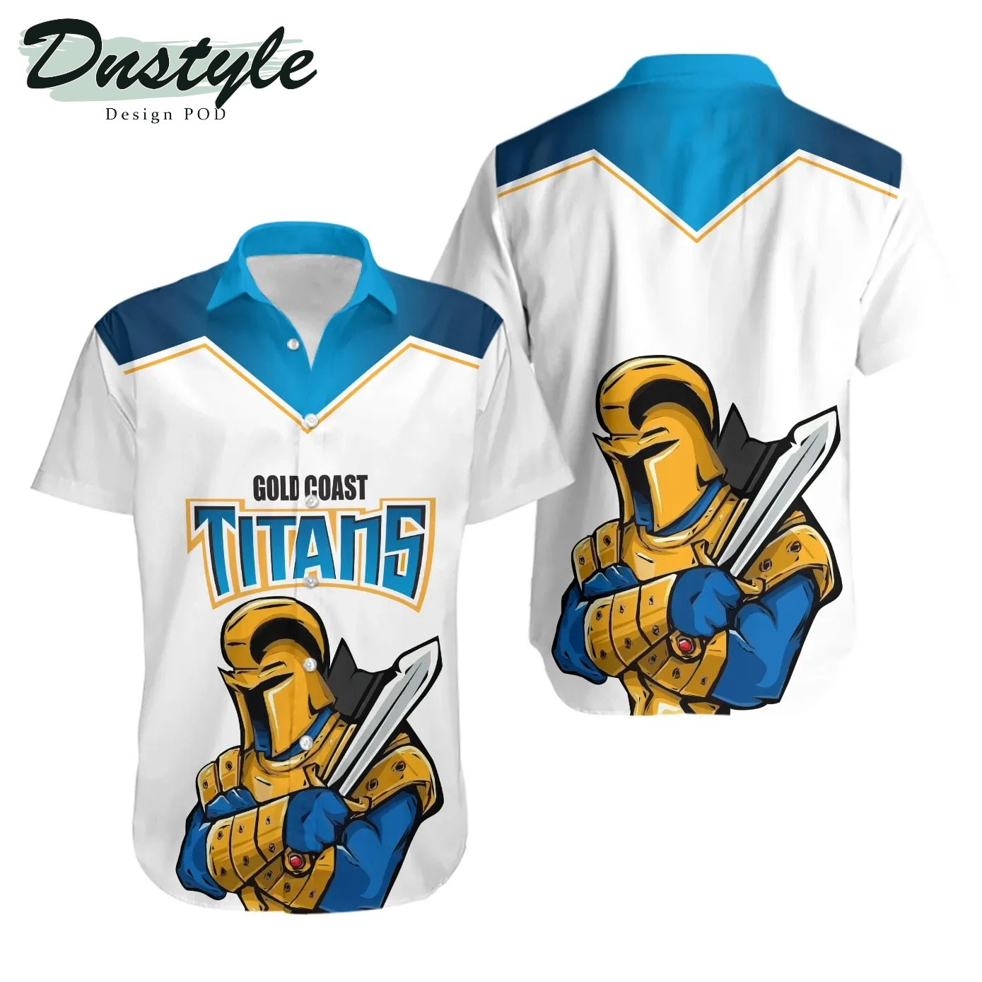 Gold Coast Titans NRL 2021 Hawaiian Shirt