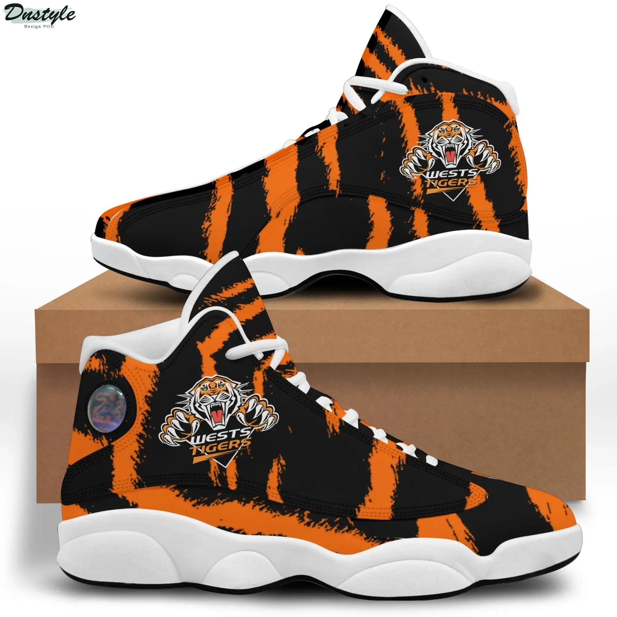 NRL Wests Tigers Air Jordan 13 Sneakers