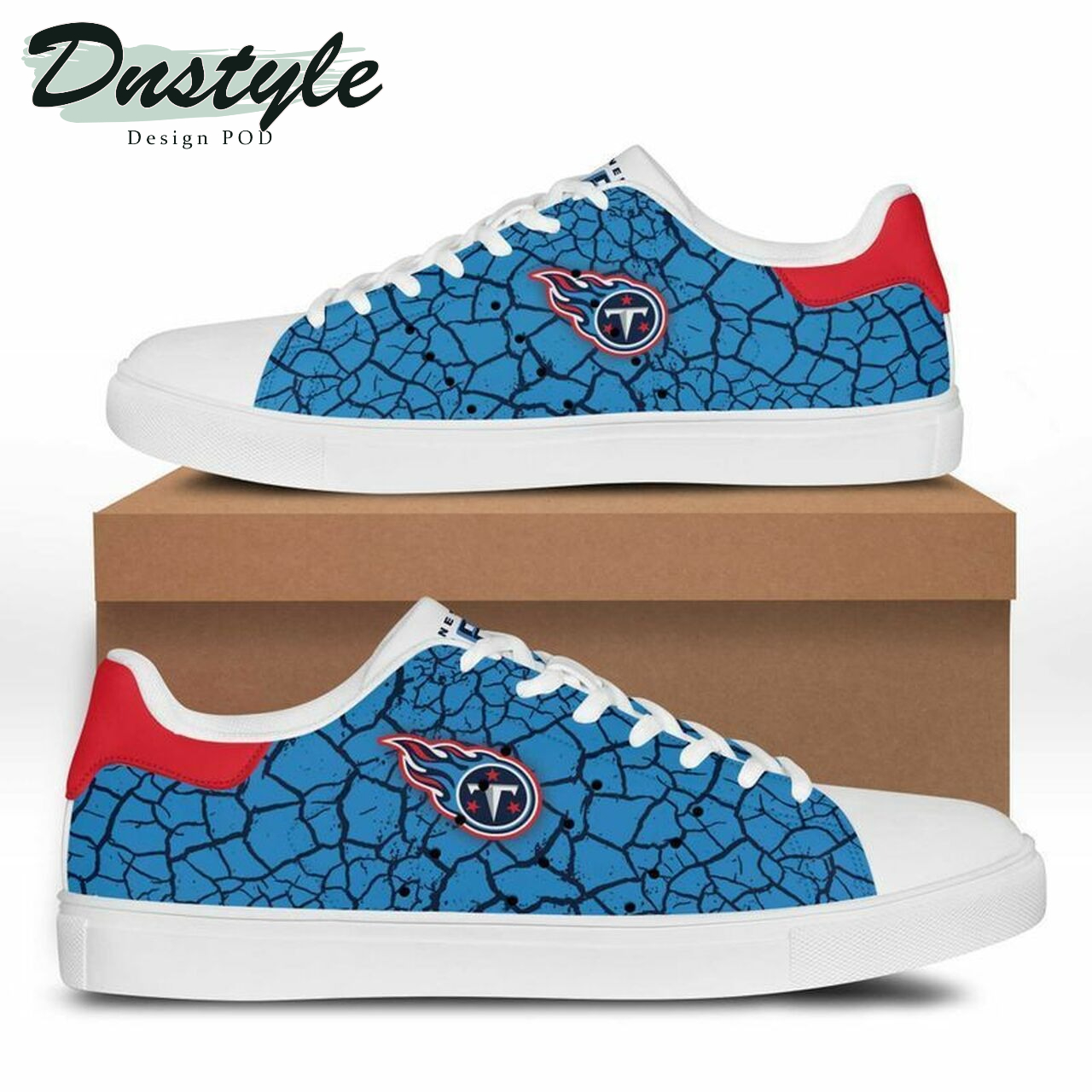 NFL tennessee titan stan smith low top skate shoes
