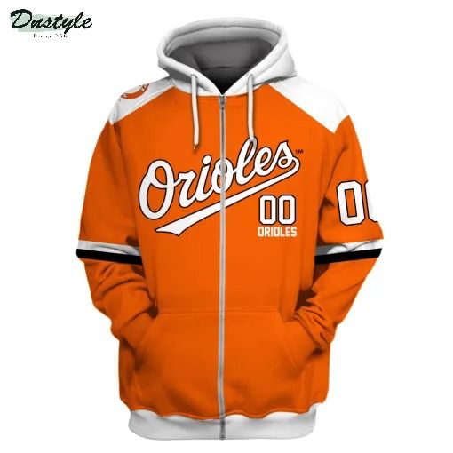 Personalized Baltimore Orioles MLB 3D Full Printing Hoodie