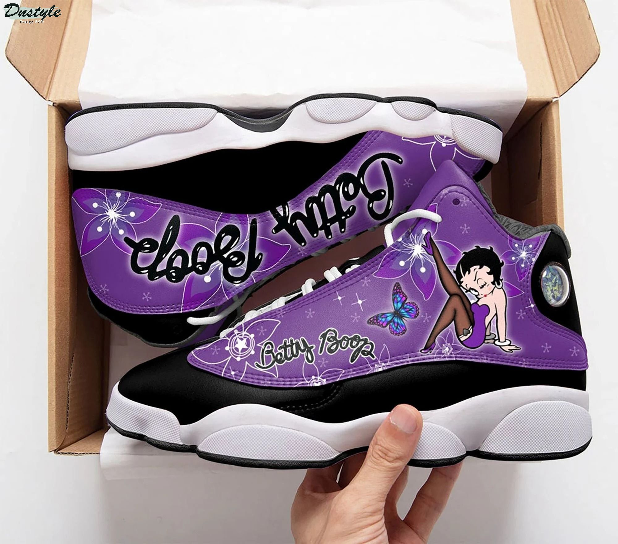 Sexy Betty Boop Air Jordan 13 Shoes Sneakers