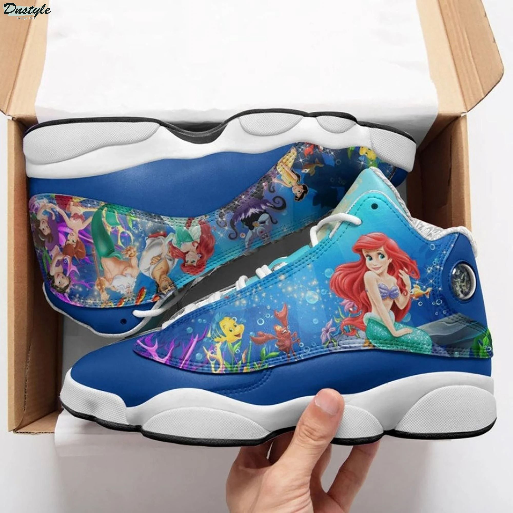 Disney Ariel The Little Mermaid Air Jordan 13 Shoes