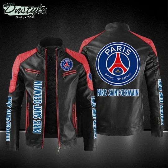 PSG Paris Saint-Germain leather jacket