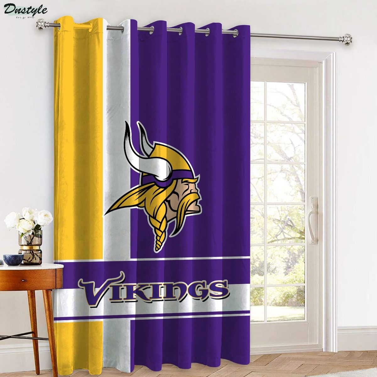 Minnesota Vikings NFL Window Curtains