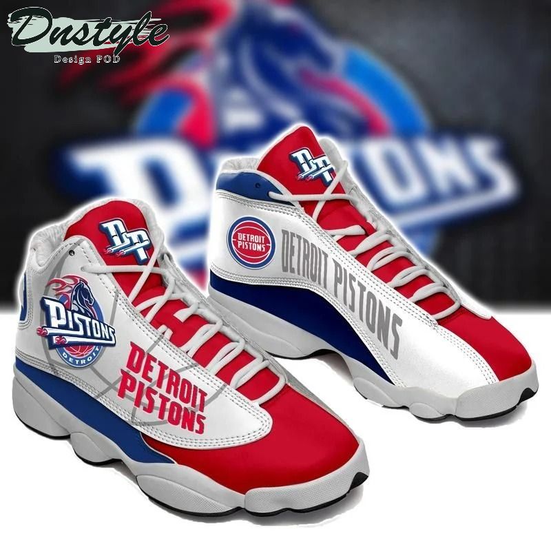 NBA Detroit Pistons Air Jordan 13 Basketball Sneakers