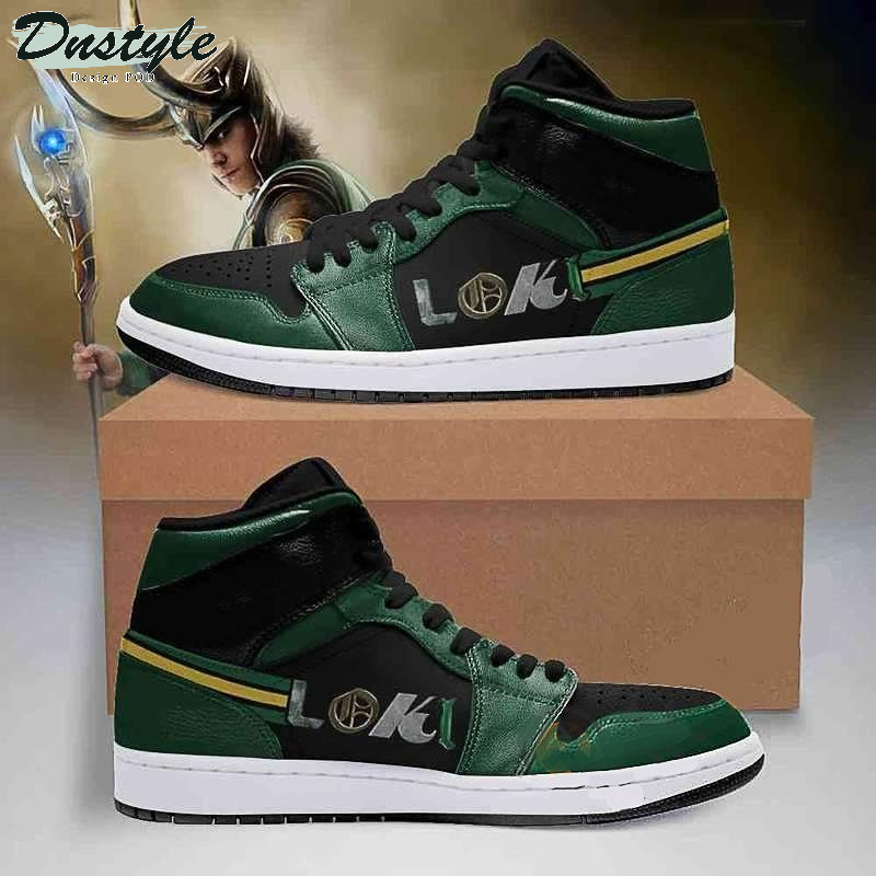 Loki Marvel Custom High Air Jordan