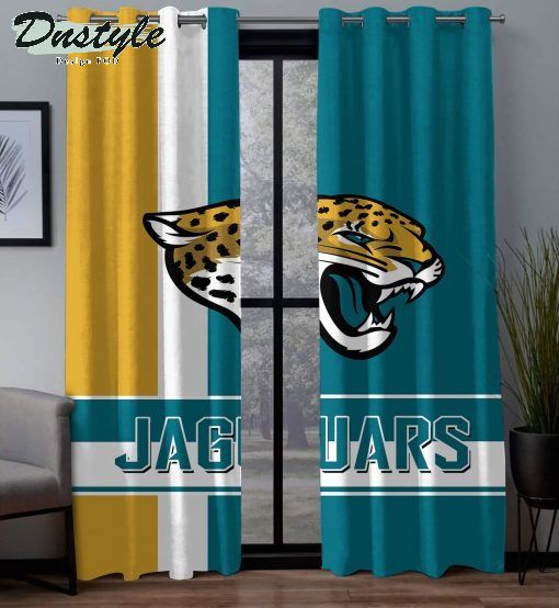Jacksonville Jaguars NFL Window Curtains