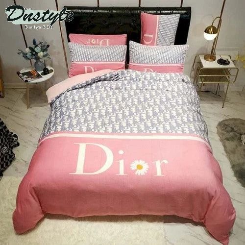 Dior ver 6 luxury brand bedding sets quilt sets duvet cover bedroom luxury brand