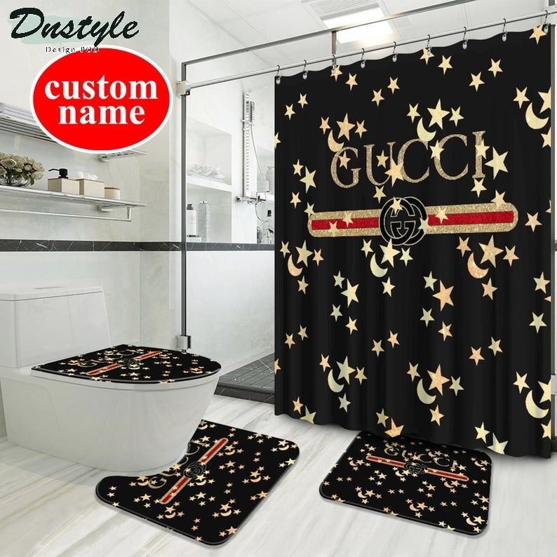 Gucci Gc Type 13 Bathroom Mat Shower Curtain
