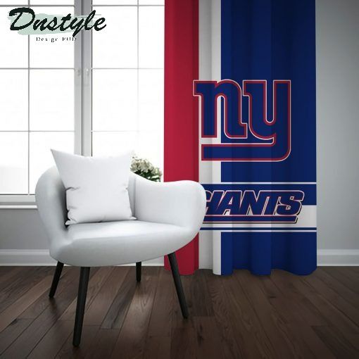 New York Giants NFL Window Curtains