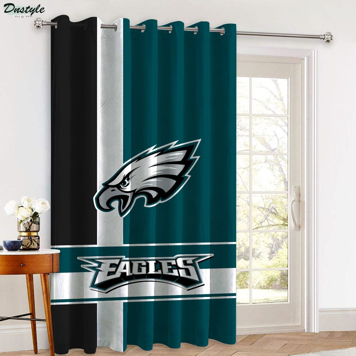 Philadelphia Eagles NFL Window Curtains