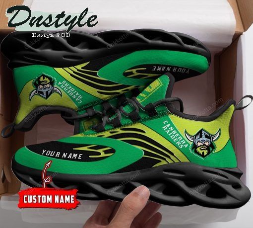 Canberra Raiders NRL Personalized Max Soul Shoes