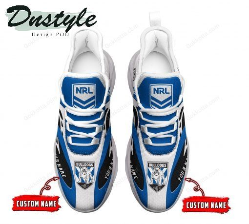 Canterbury-Bankstown Bulldogs NRL Personalized Max Soul Shoes