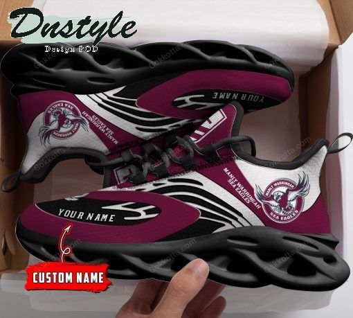 Manly Warringah Sea Eagles NRL Personalized Max Soul Shoes