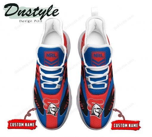 Newcastle Knights NRL Personalized Max Soul Shoes