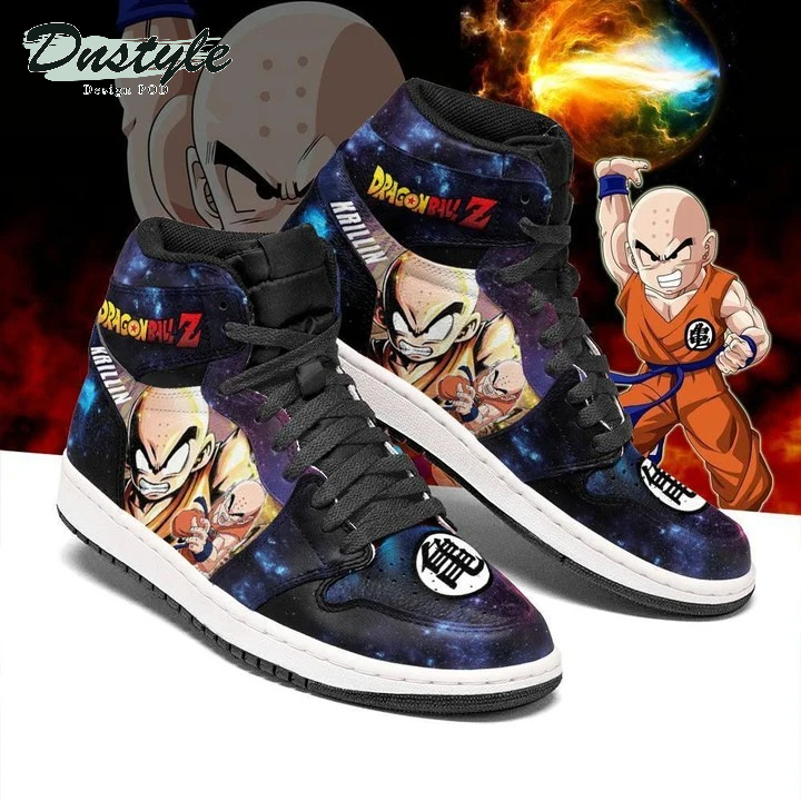Krillin Dragon Ball Z Air Jordan High Sneaker