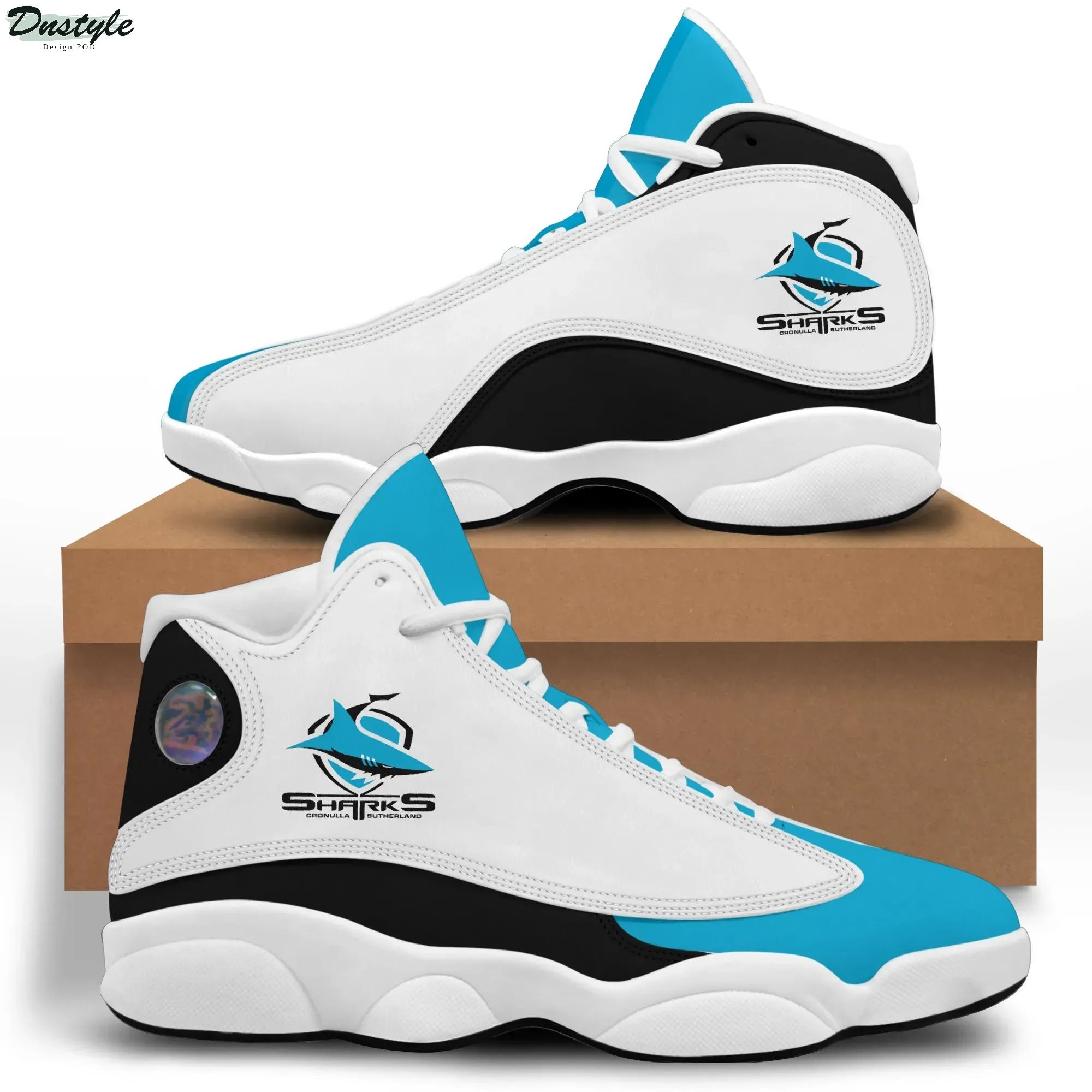 NRL North Queensland Cowboys Air Jordan 13 Sneakers