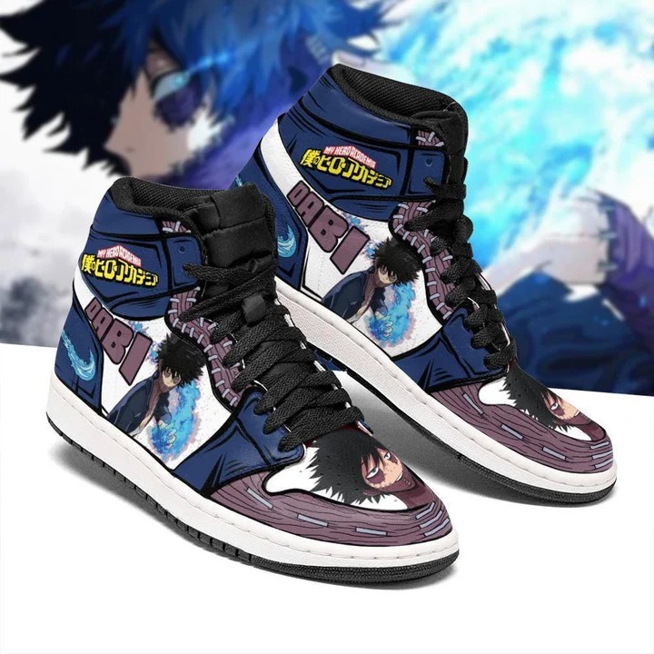 Dabi My Hero Academia Air Jordan High Sneaker