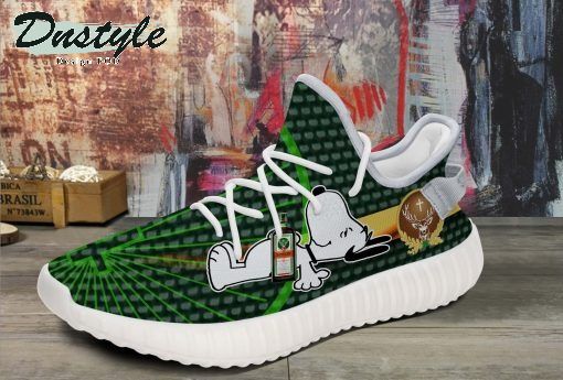 Snoopy with Jagermeister yeezy boots shoes