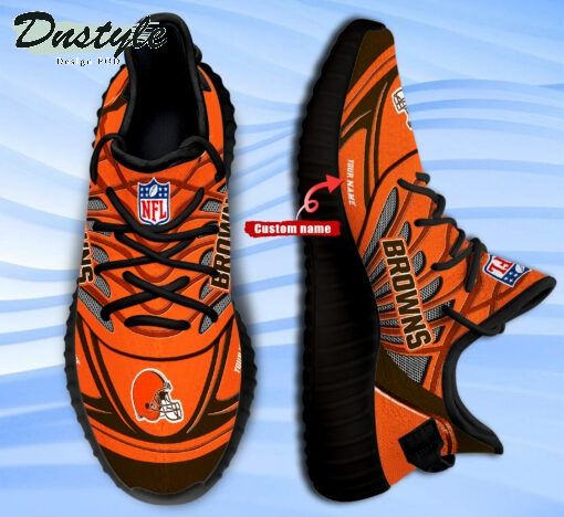 Cleveland Browns NFL Personalized Yeezy Boost Sneakers