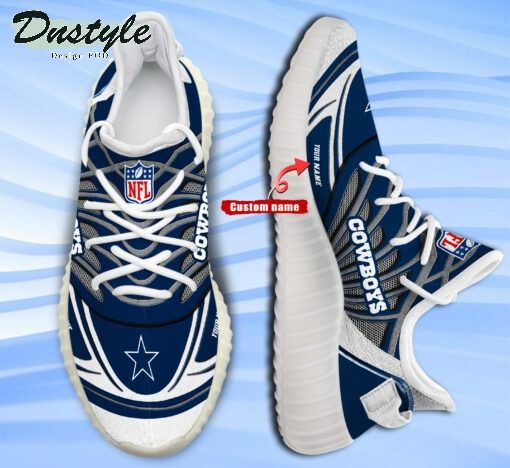 Dallas Cowboys NFL Personalized Yeezy Boost Sneakers